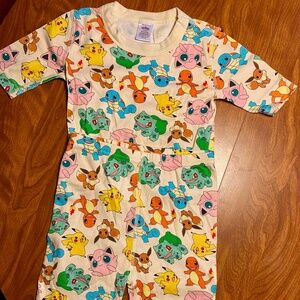 Hanna Anderson Pokemon Pajama Set Size 12